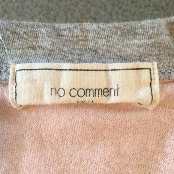 No Comment Tee Top - Picture 6 of 7